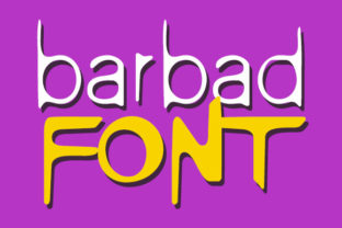 Barbad: A Decorative Typeface with Editorial Elegance