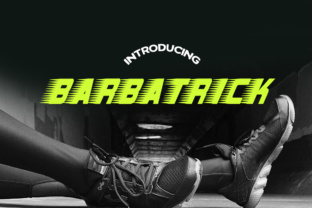 Barbatrick Font: A Bold Choice for Editorial Design