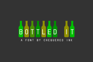 Bottled It: A Font That Turns Words Into Beverages