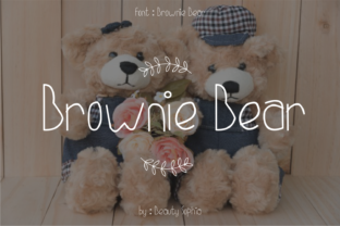 Brownie Bear: A Warm Typeface for Editorial Design