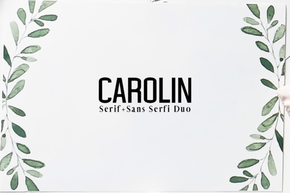 Carolin Duo Typeface: A Designer’s Journey Through Branding