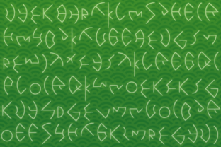 Crop Circles Font: A Decorative Typeface for Creative Makers