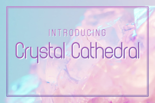Crystal Cathedral: A Modern Typeface for Editorial Elegance