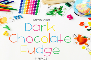 Dark Chocolate Fudge: A Versatile Font for Editorial Design