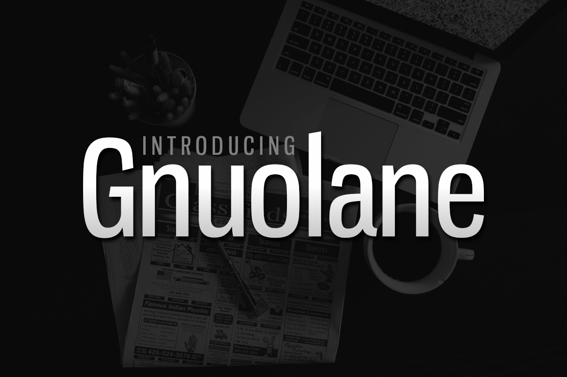 Gnuolane Font: A Modern Twist on Classic Typography