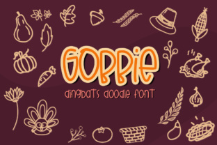 Gobbie: A Thanksgiving-Themed Font with Creative Versatility