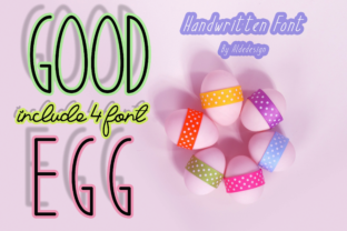 Good Egg Font: A Polished, Handwritten Touch for Your Brand