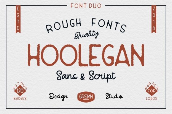 Hoolegan Duo: A Handwritten Font for Editorial Elegance