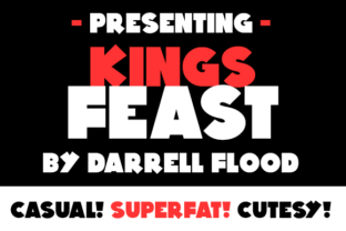 Kings Feast Typeface: A Bold Choice for Your Brand