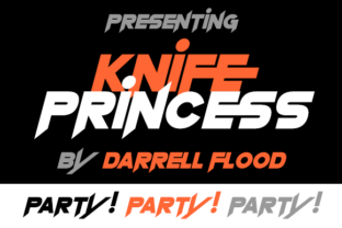 Knife Princess: A Sharp Typeface for Bold Editorial Design