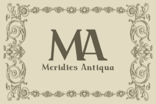 Meridies Antiqua: A Typeface That Elevates Your Editorial Design