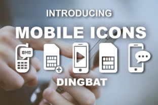 Mobile Icons: A Typeface That Elevates Digital Campaigns
