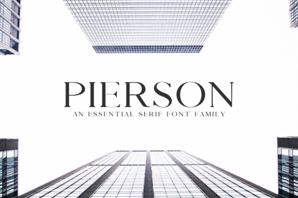 Pierson an Essensial Family: A Practical Typeface for Campaign Design