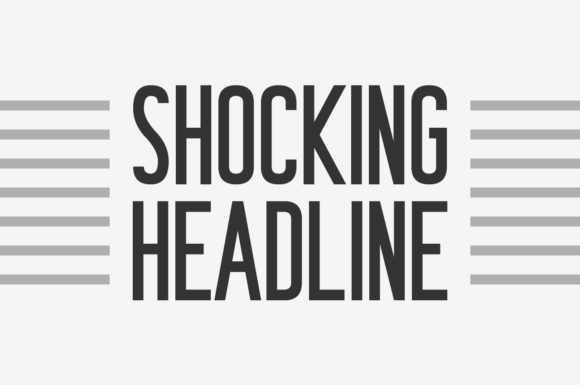 Shocking Headline: A Bold Font for Impact