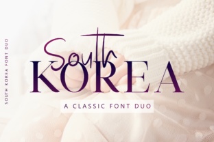 South Korea Typeface: A Graceful Choice for Editorial Design