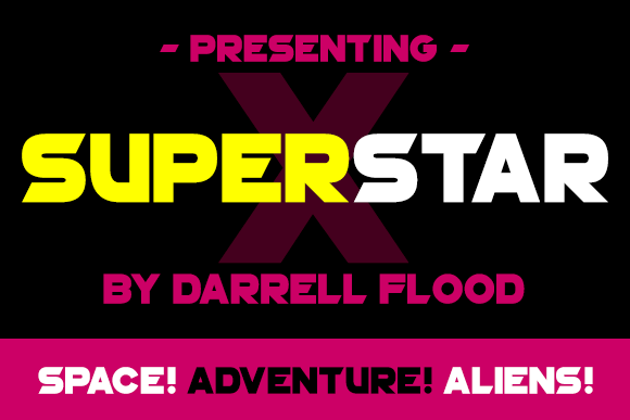 Superstar X Font: A Modern Typeface for Digital Design