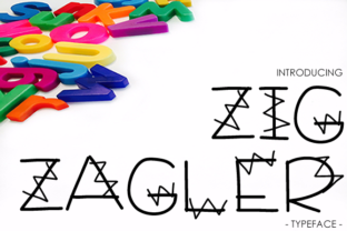Zig Zagler Font: A Playful Typeface for Creative Branding